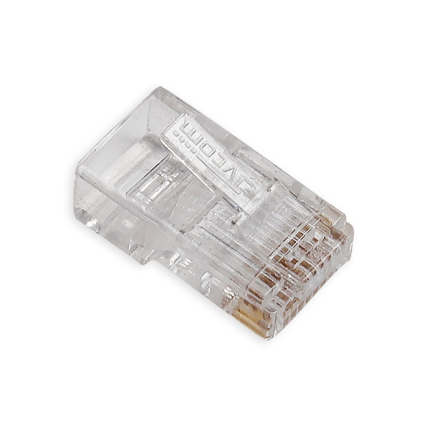 VELVU RJ45 Connector Plug (Box of 100 Pcs) – High-Performance 8P8C Gold Plated Network Connectors for Cat5, Cat5e & Cat6 LAN Cables 1 VELVU RJ45 Connector Plug (Box of 100 Pcs) – High-Performance 8P8C Gold Plated Network Connectors for Cat5, Cat5e & Cat6 LAN Cables
