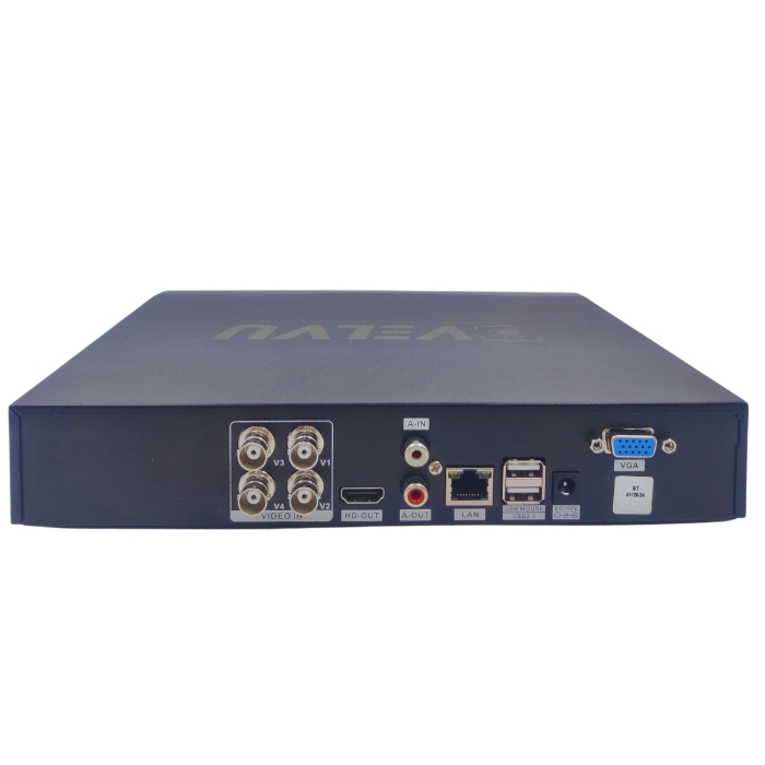 Velvu 5MP 4ch Two Way Audio XVR ST-XVR-5104-T 1 Velvu 5MP 4ch Two Way Audio XVR ST-XVR-5104-T