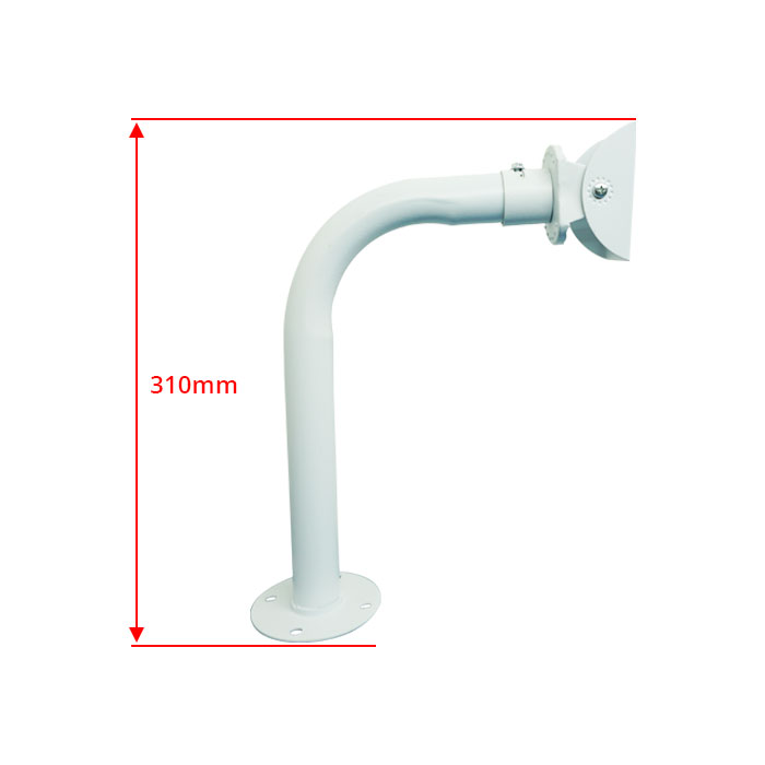 Innect 310mm (12.2 Inch) Heavy Duty Iron L-Bracket for CCTV Camera – Rust-Proof Professional Wall Mount Stand for Bullet & PTZ Cameras 4 Innect 310mm (12.2 Inch) Heavy Duty Iron L-Bracket for CCTV Camera – Rust-Proof Professional Wall Mount Stand for Bullet & PTZ Cameras - Image 4