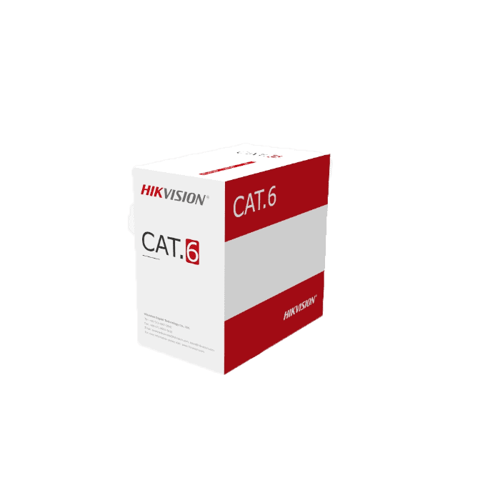 Hikvision 305 M CAT6 CCA Network Cable DS-1LN6U-W/CCA