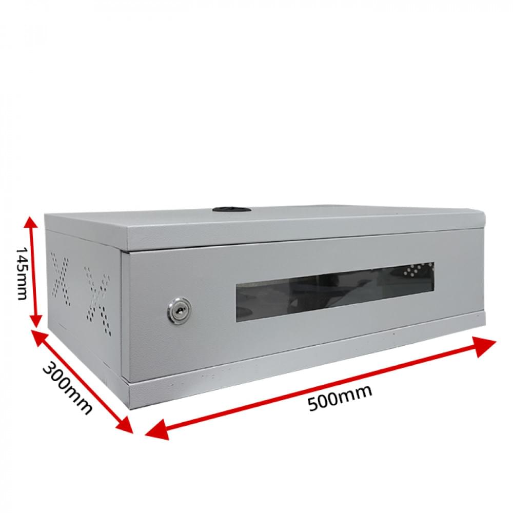 Metal 2U Folding Rack (with Brown Box)